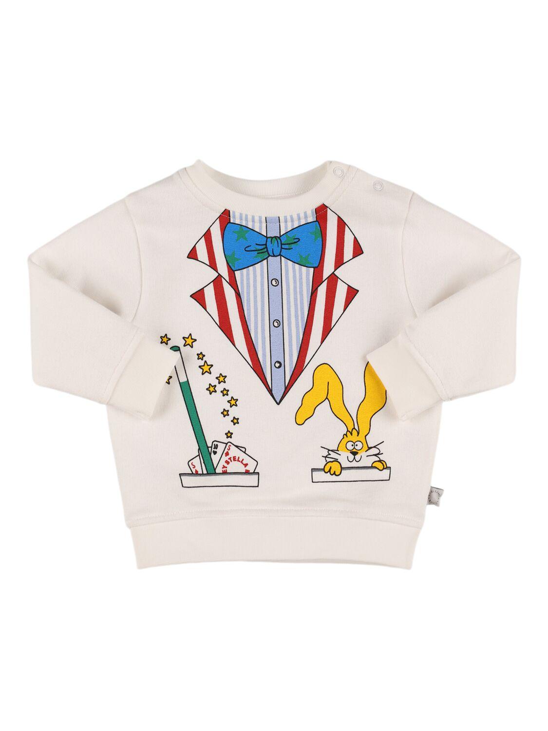 Printed Cotton Sweatshirt by STELLA MCCARTNEY