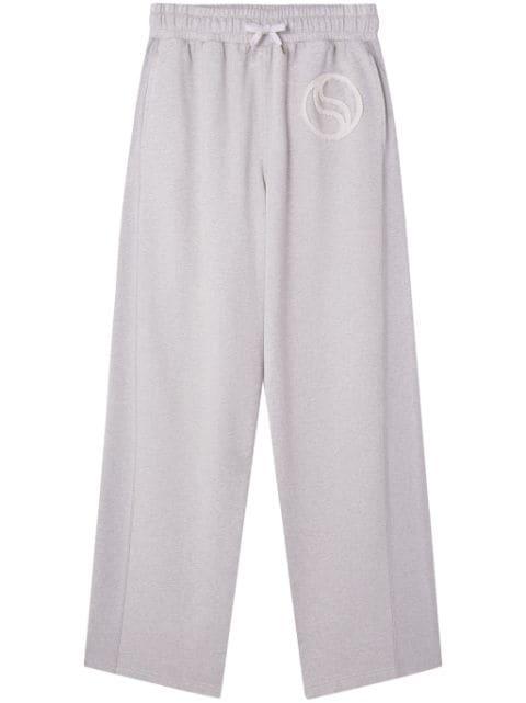 S-Wave drawstring organic cotton track pants by STELLA MCCARTNEY