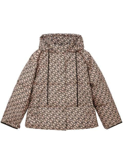 S-Wave hoodied puffer jacket by STELLA MCCARTNEY