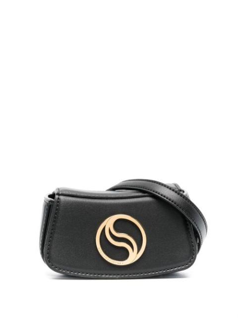 S logo plaque curved belt bag by STELLA MCCARTNEY