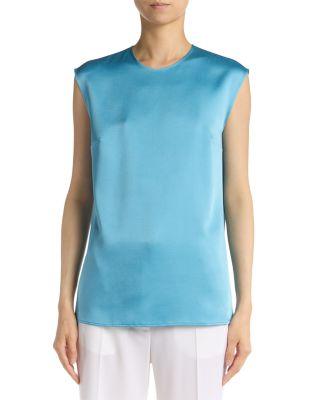 Satin Sleeveless Top by STELLA MCCARTNEY