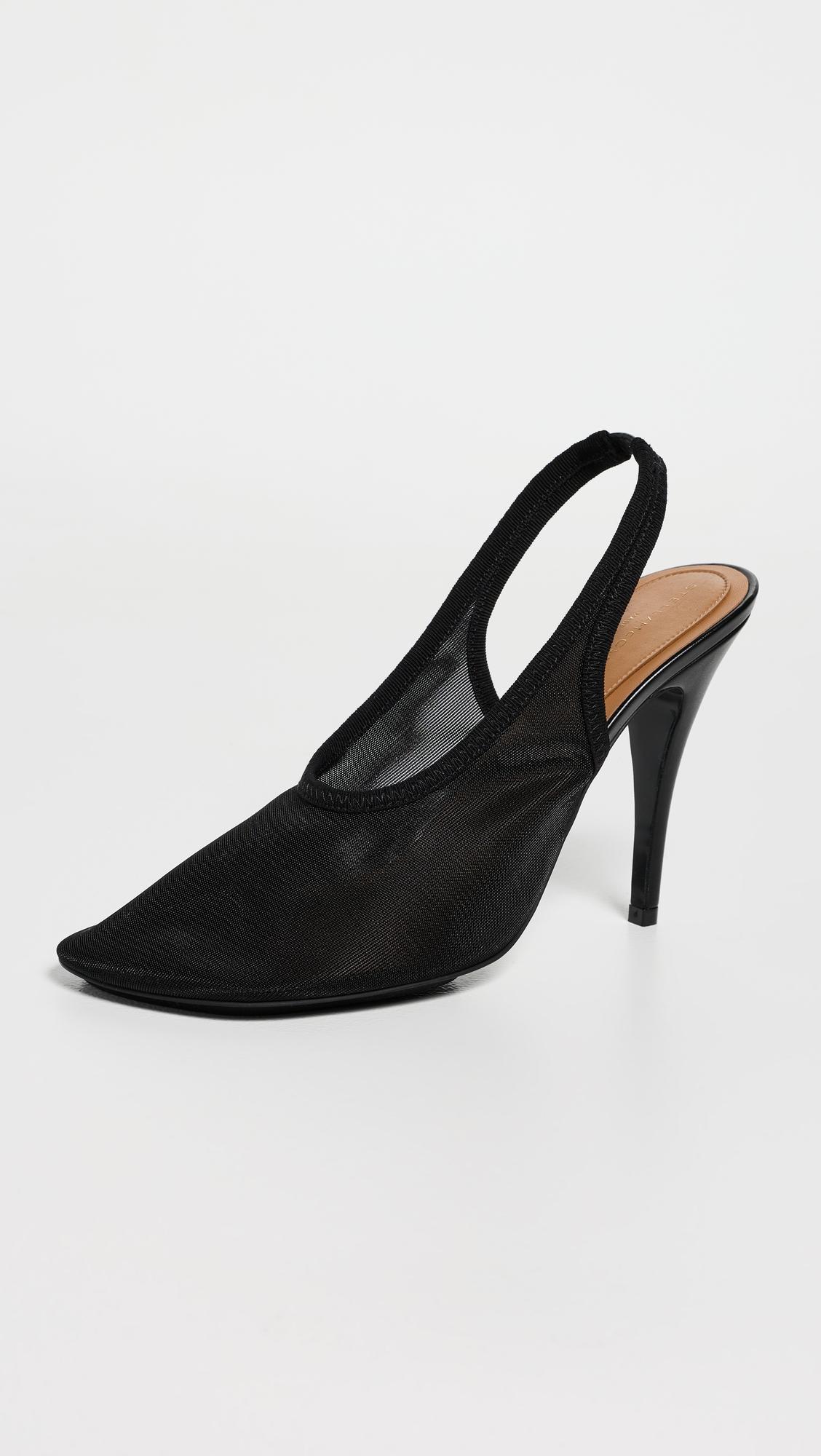 Slingback Stretch Mesh Pumps by STELLA MCCARTNEY