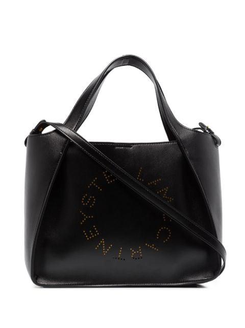 Stella Logo faux-leather tote bag by STELLA MCCARTNEY