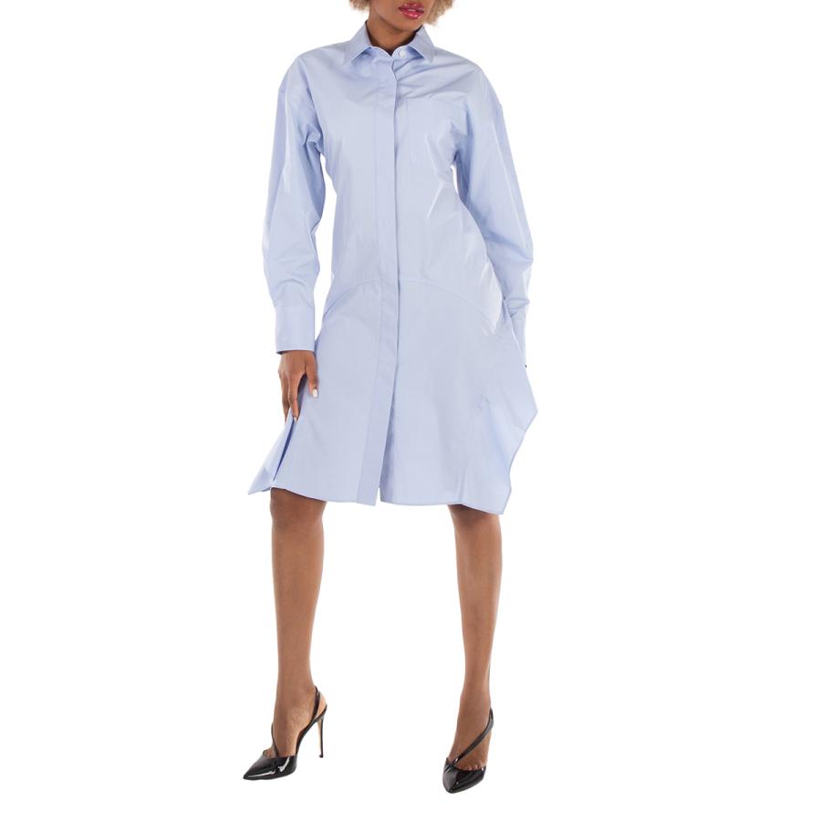 Stella McCartney Banana-Sleeve Shirt Dress by STELLA MCCARTNEY