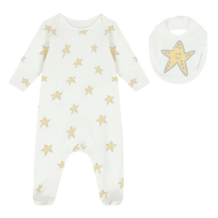 Stella McCartney Infant Star Print Babygrow Gift Set by STELLA MCCARTNEY