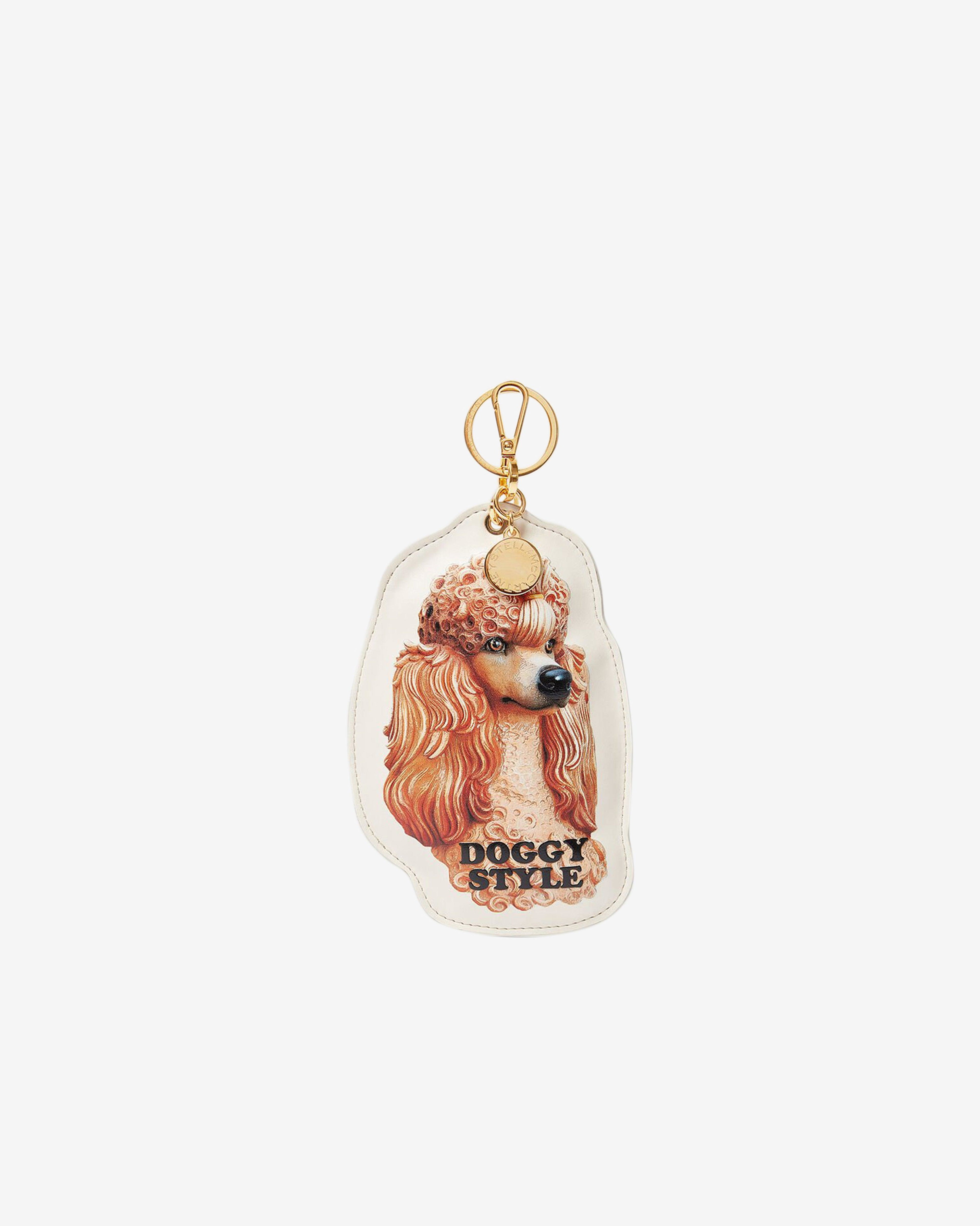 Stella McCartney - Jeff Koons Doggy Style Keyring - (Ivory) by STELLA MCCARTNEY