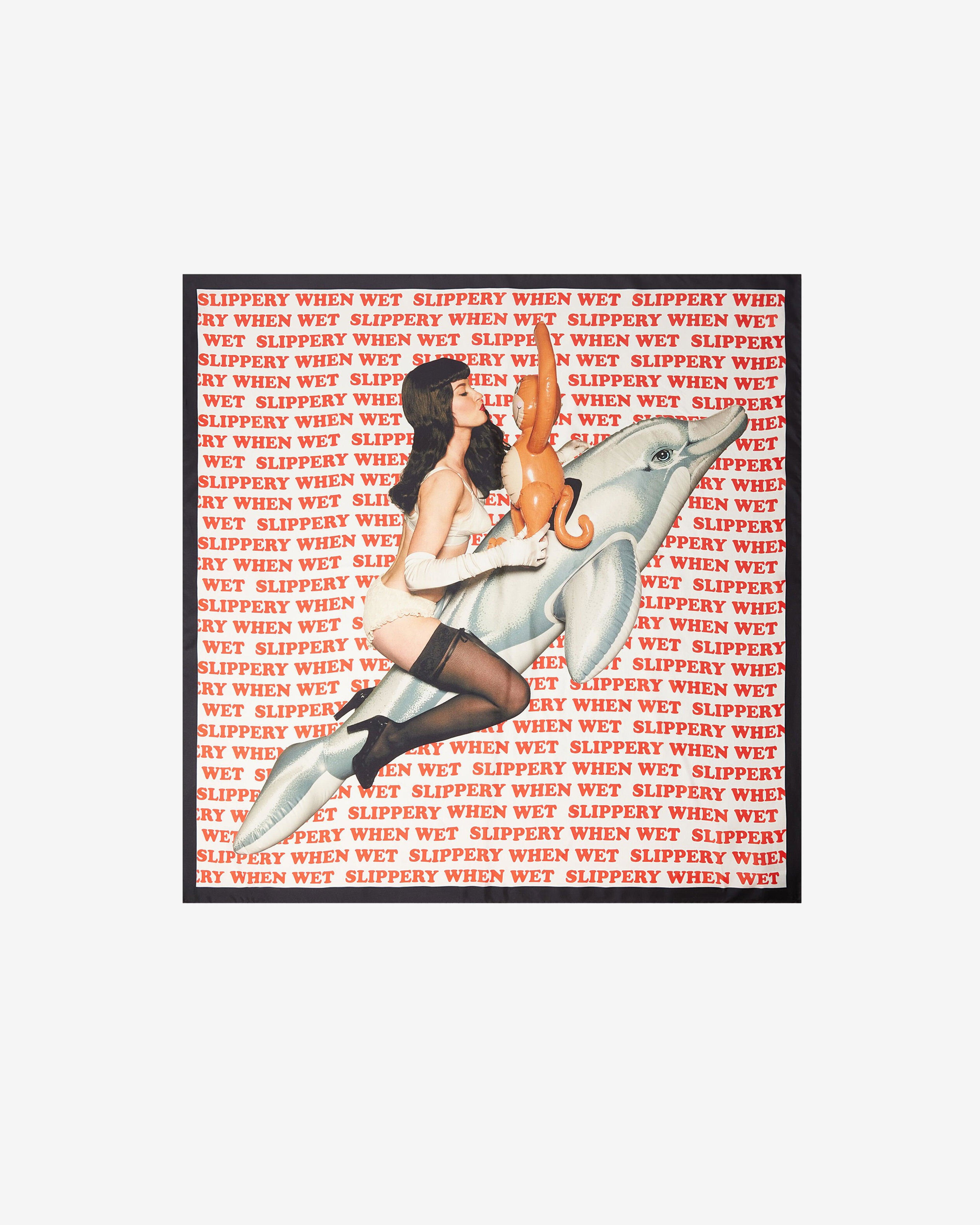 Stella McCartney - Jeff Koons Scarf - (Red/Black/Ivory) by STELLA MCCARTNEY