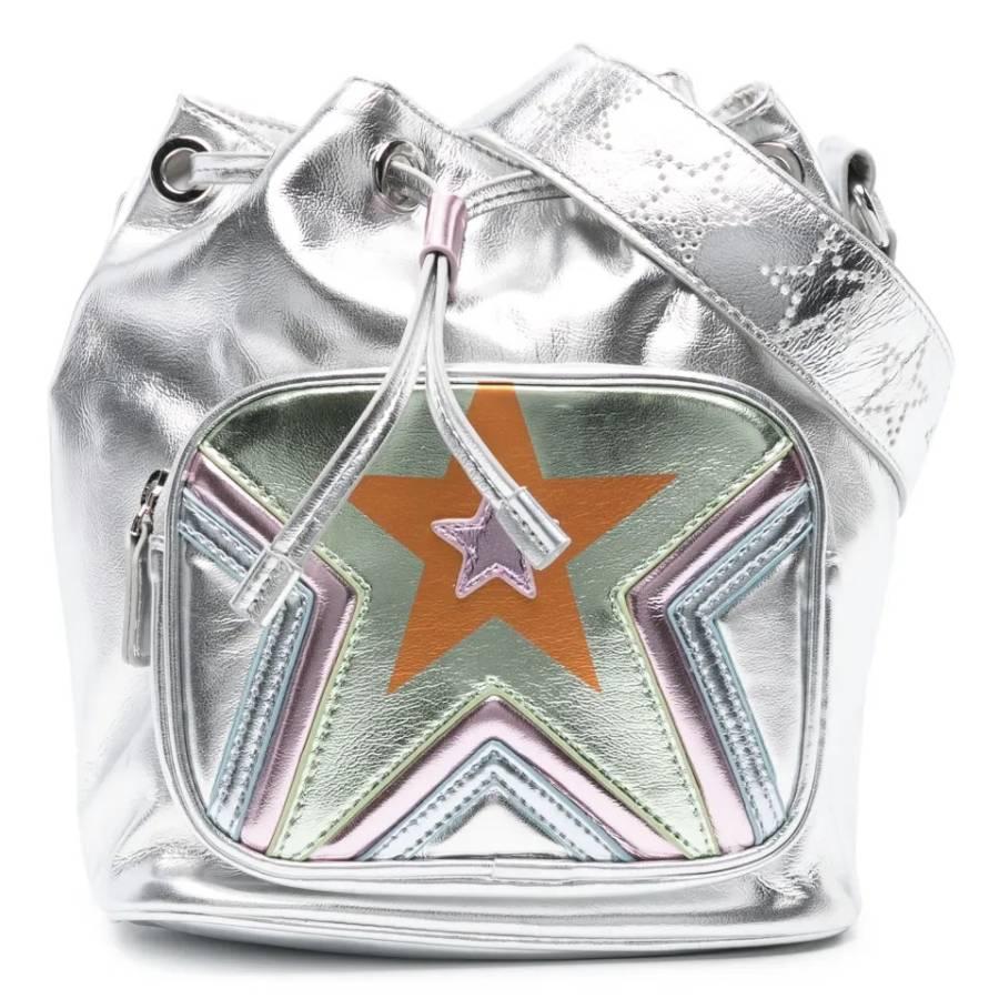 Stella McCartney Kids Star Laminated Bucket Bag by STELLA MCCARTNEY