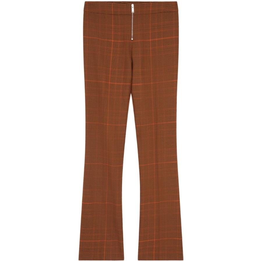 Stella McCartney Ladies Brown Prince-Of-Wales Slim-Cut Trousers by STELLA MCCARTNEY