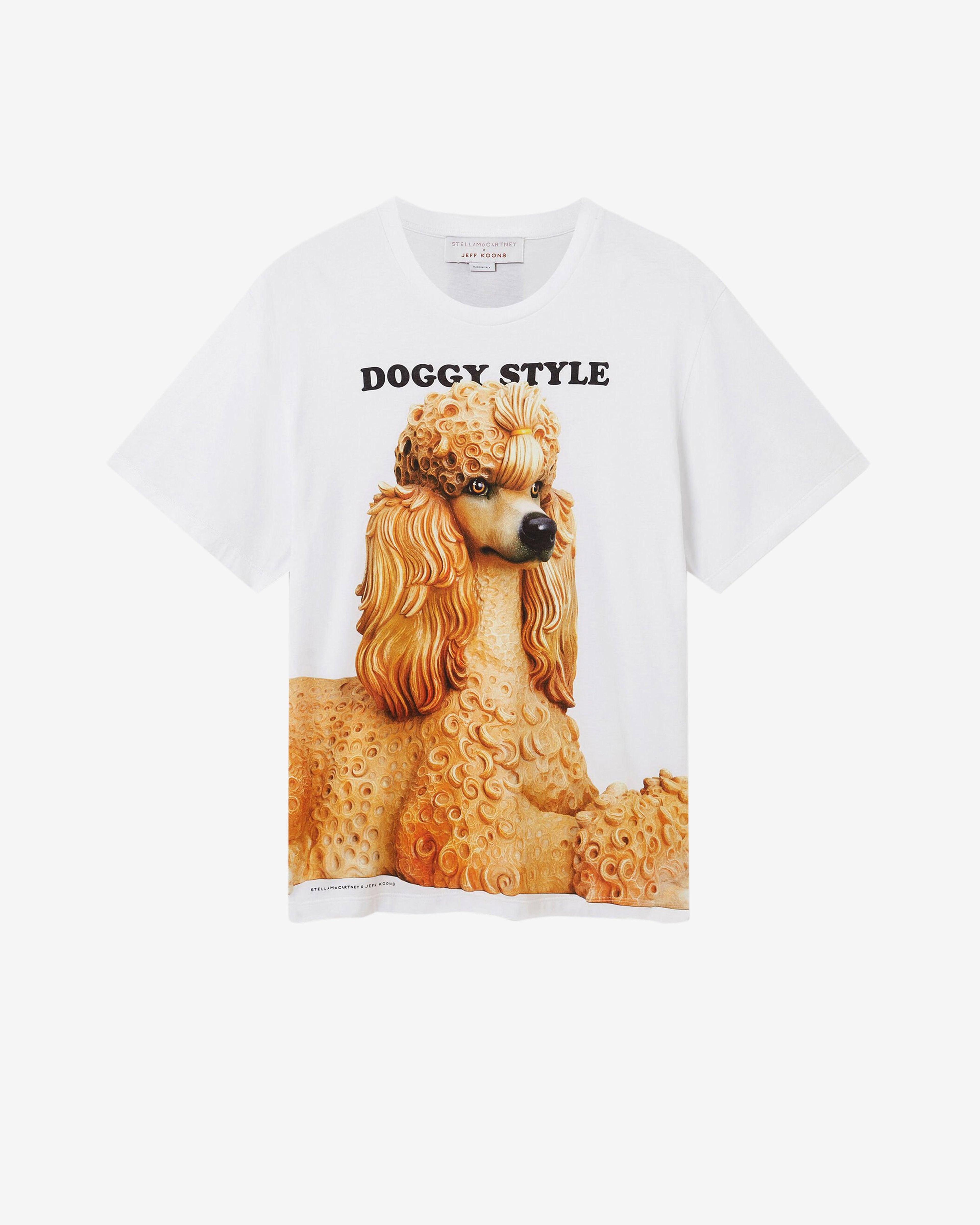 Stella McCartney - Men's Jeff Koons Doggy Style T-Shirt - (Pure White) by STELLA MCCARTNEY