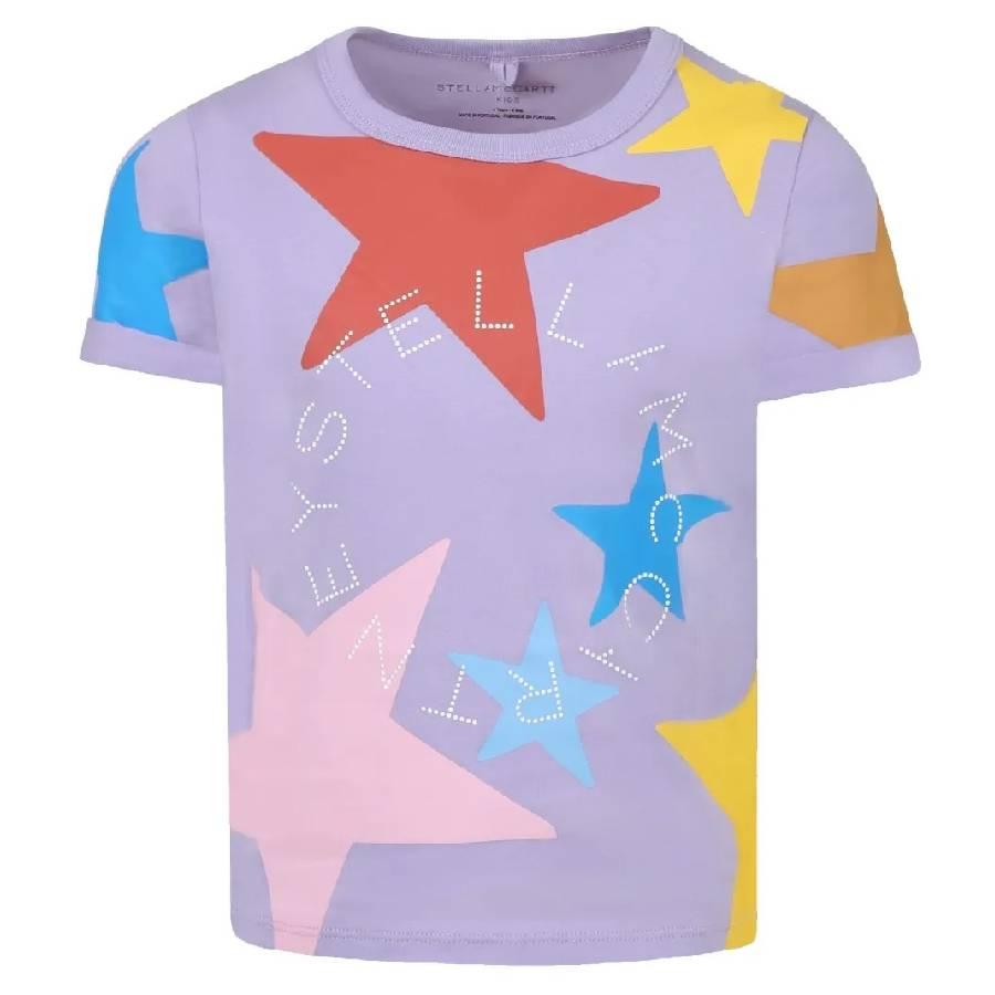 Stella Mccartney Multicolor Star Pattern Shirt by STELLA MCCARTNEY