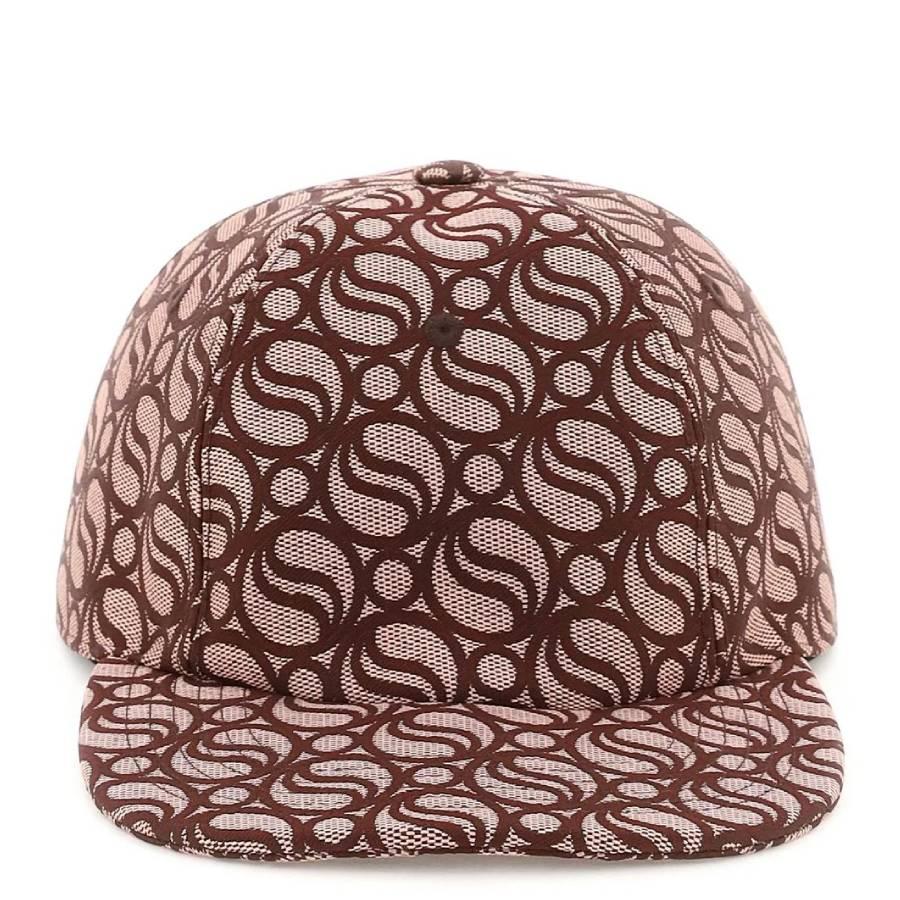 Stella Mccartney S-Wave Monogram Jacquard Baseball Cap by STELLA MCCARTNEY