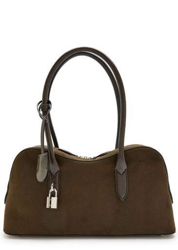Stella Ryder medium faux suede shoulder bag by STELLA MCCARTNEY