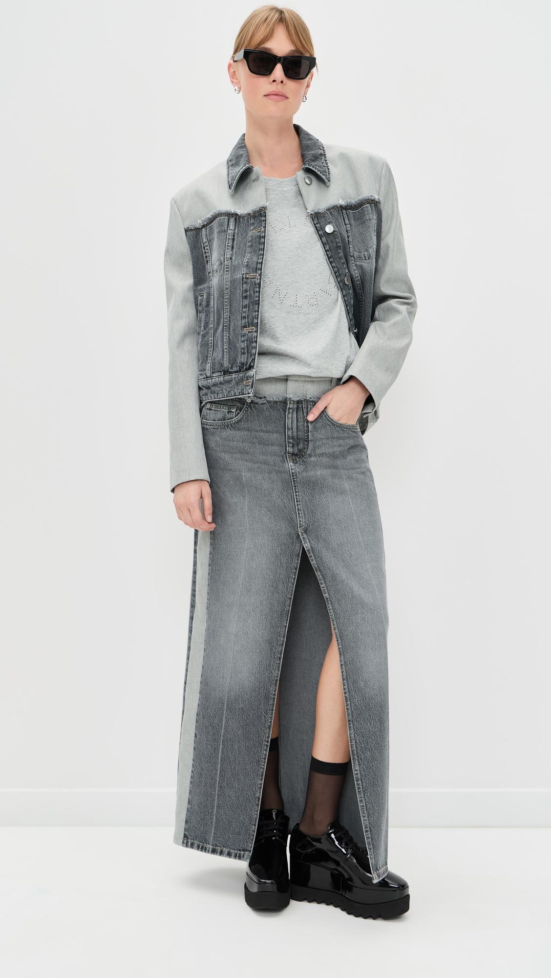 Tailoring Mixed Skirt by STELLA MCCARTNEY