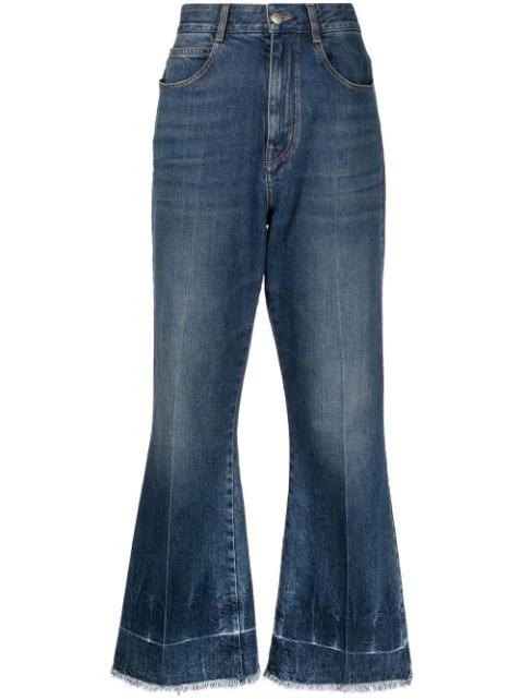 The '90s cropped flared jeans by STELLA MCCARTNEY