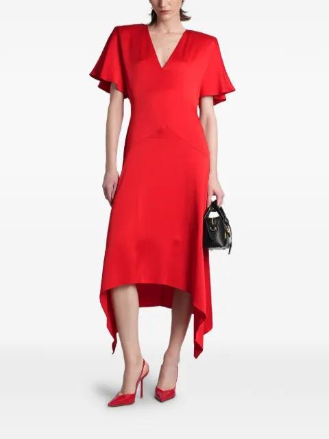 V-neck asymmetric dress by STELLA MCCARTNEY