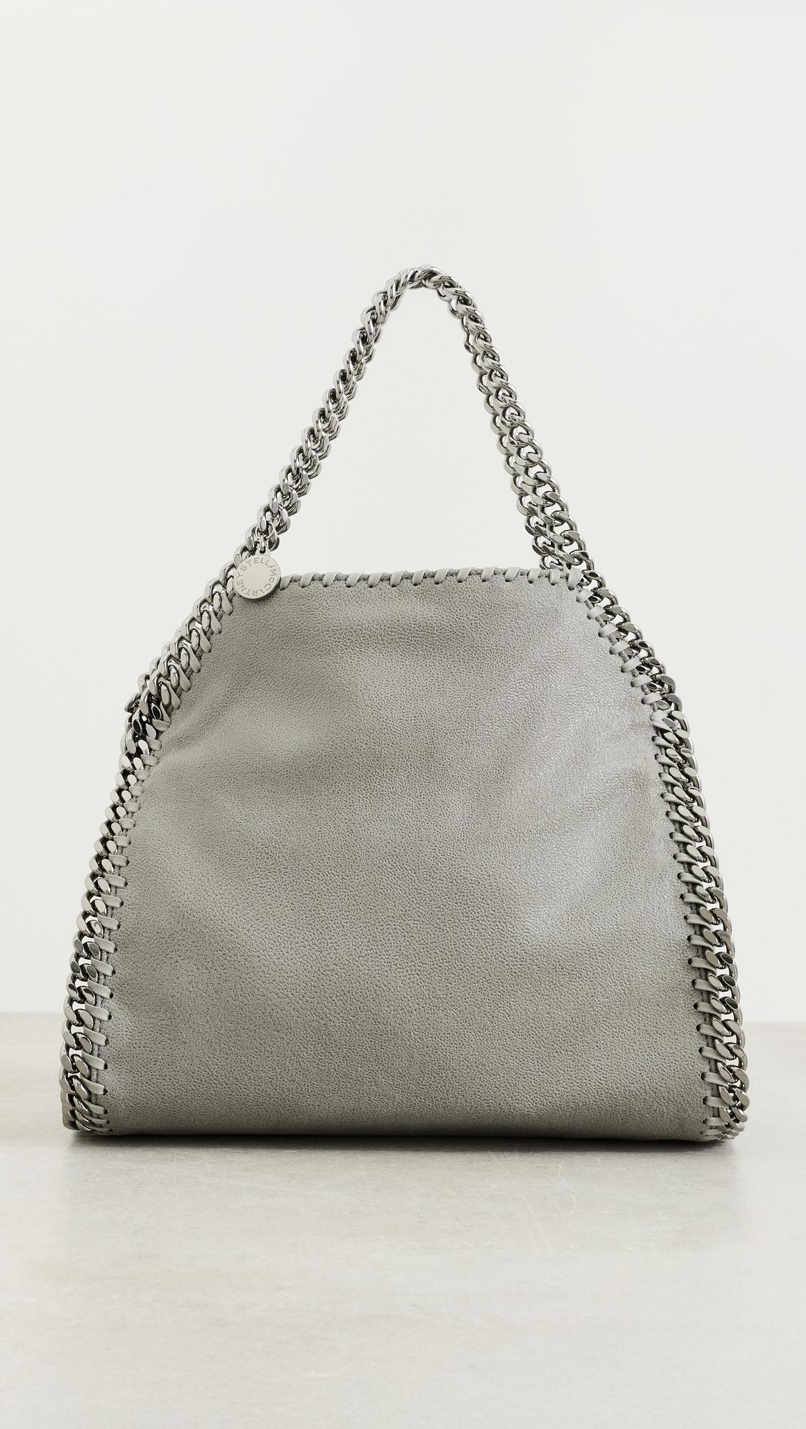 Vegan Shaggy Deer Mini Chain Tote Bag by STELLA MCCARTNEY