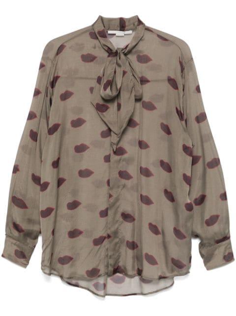 abstrac-print shirt by STELLA MCCARTNEY