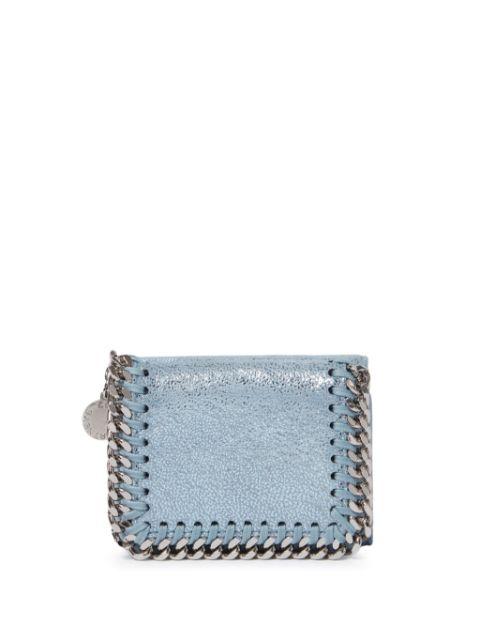 artificial leather trifold wallet by STELLA MCCARTNEY