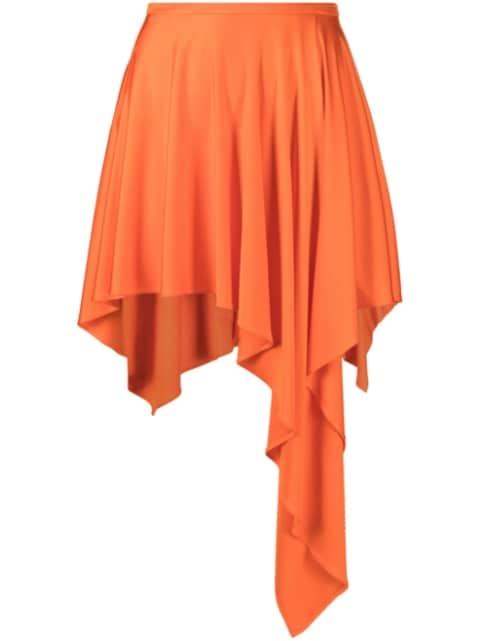 asymmetric draped skirt by STELLA MCCARTNEY