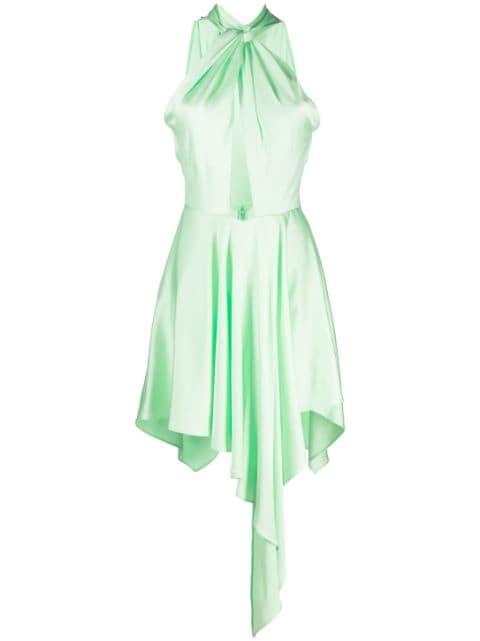 asymmetric halterneck dress by STELLA MCCARTNEY