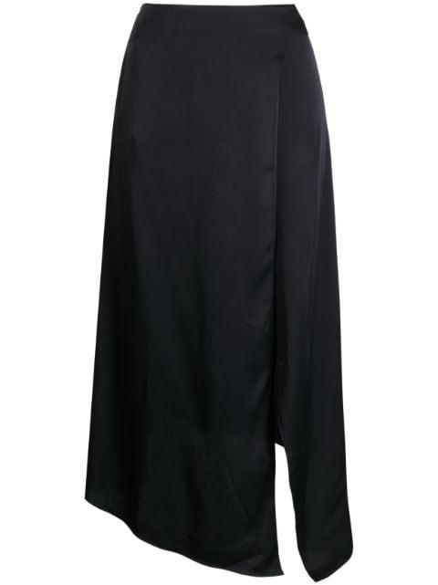 asymmetric high-waisted midi skirt by STELLA MCCARTNEY