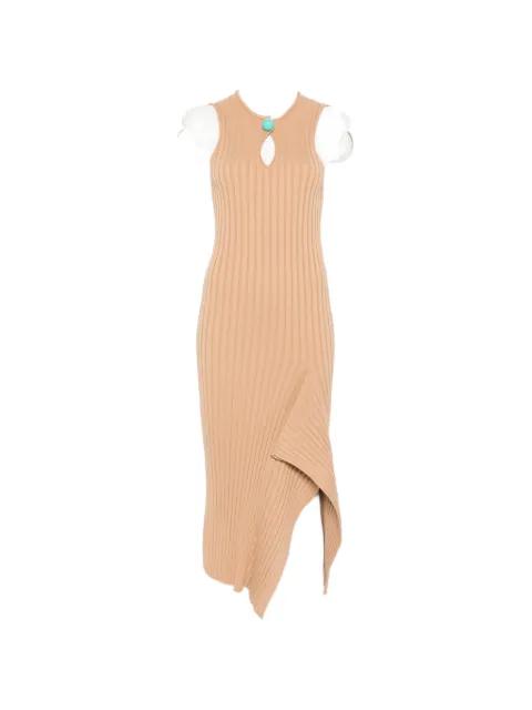 asymmetric ribbed vest by STELLA MCCARTNEY