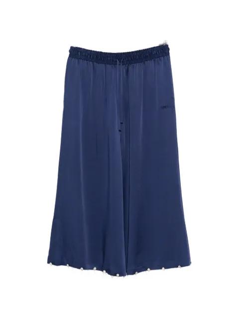 beaded-trim trousers by STELLA MCCARTNEY