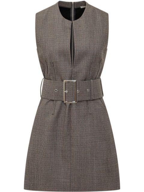 belted mini dress by STELLA MCCARTNEY