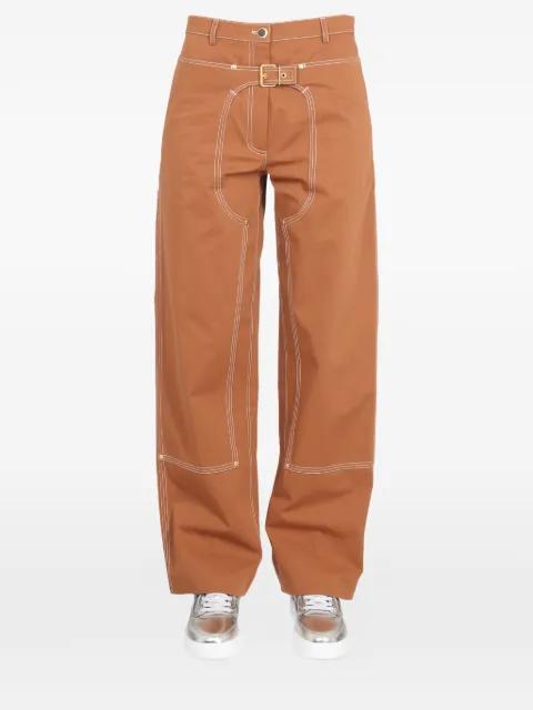 buckle-detail trousers by STELLA MCCARTNEY