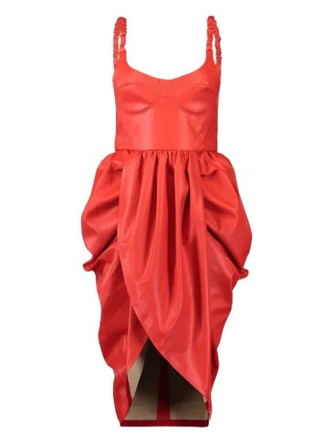 bustier ruched mini dress by STELLA MCCARTNEY