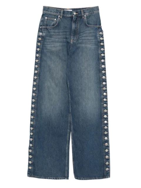 button-detailed jeans by STELLA MCCARTNEY