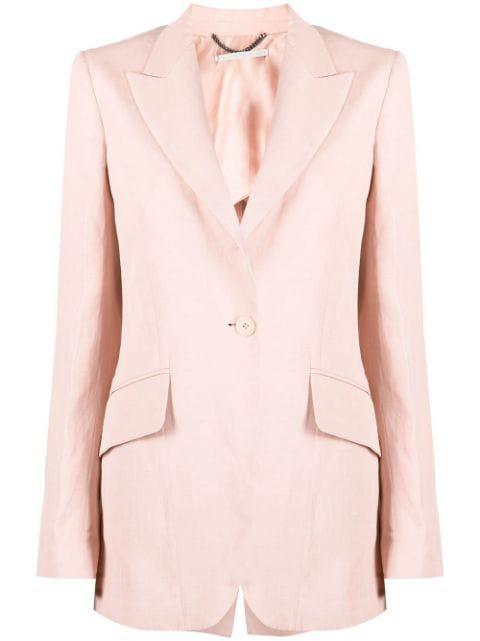 buttoned single-breasted blazer by STELLA MCCARTNEY