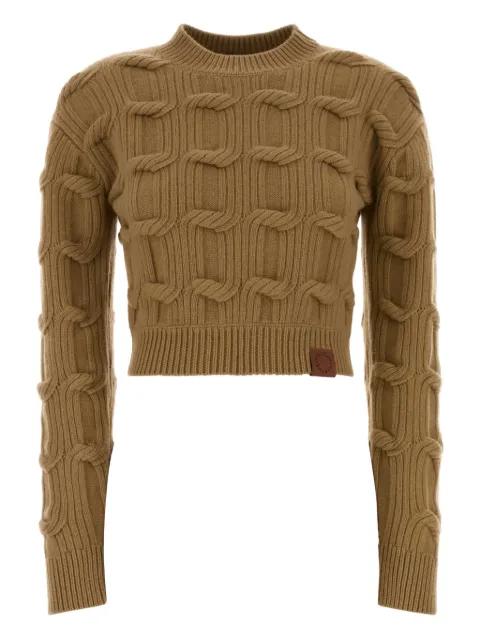 cable-knit wool sweater by STELLA MCCARTNEY