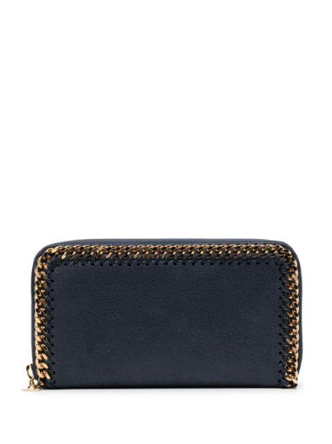 chain-detailed leather wallet by STELLA MCCARTNEY