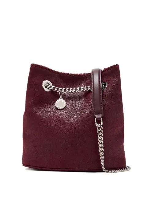 chain-trimmed bucket bag by STELLA MCCARTNEY