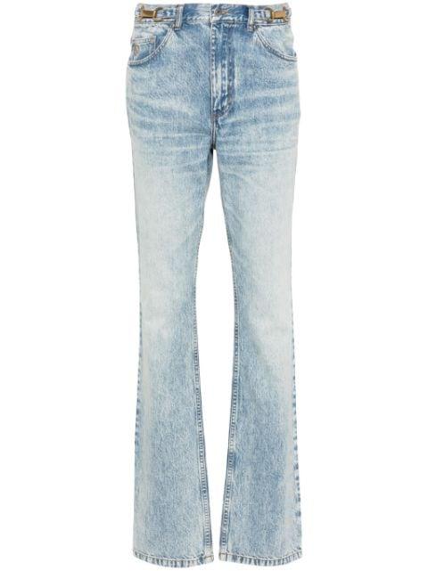 clasp-embellished tapered jeans by STELLA MCCARTNEY