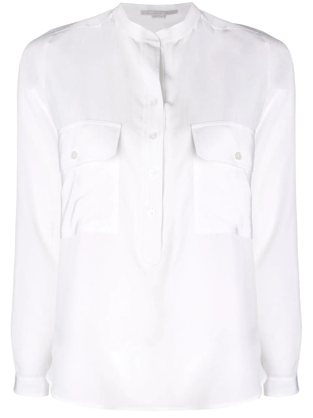 collarless shirt by STELLA MCCARTNEY