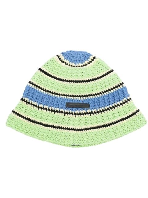 crochet knit cotton bucket hat by STELLA MCCARTNEY
