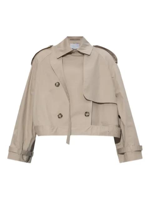 cropped trench jacket by STELLA MCCARTNEY