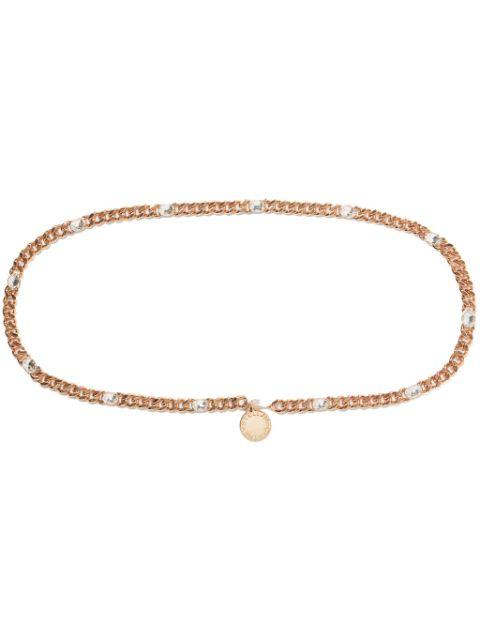 crystal-embellished chain belt by STELLA MCCARTNEY