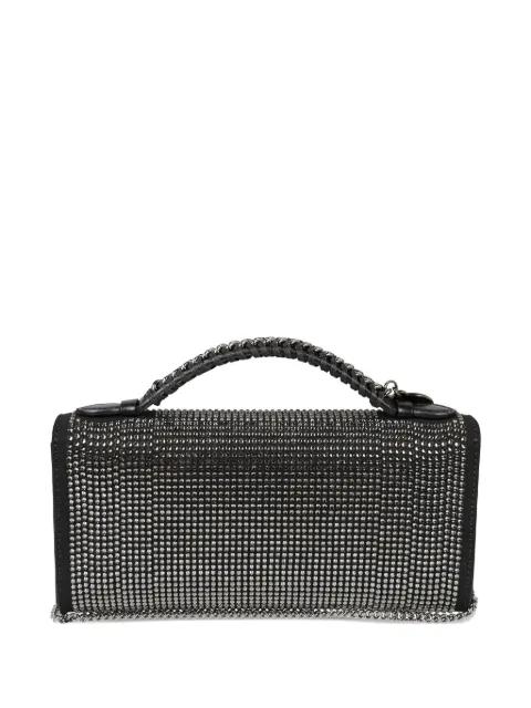 crystal-embellished chain-handle clutch by STELLA MCCARTNEY