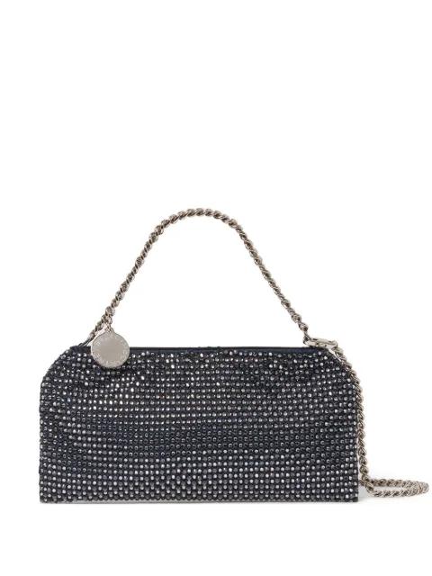 crystal-embellished chain-link clutch bag by STELLA MCCARTNEY