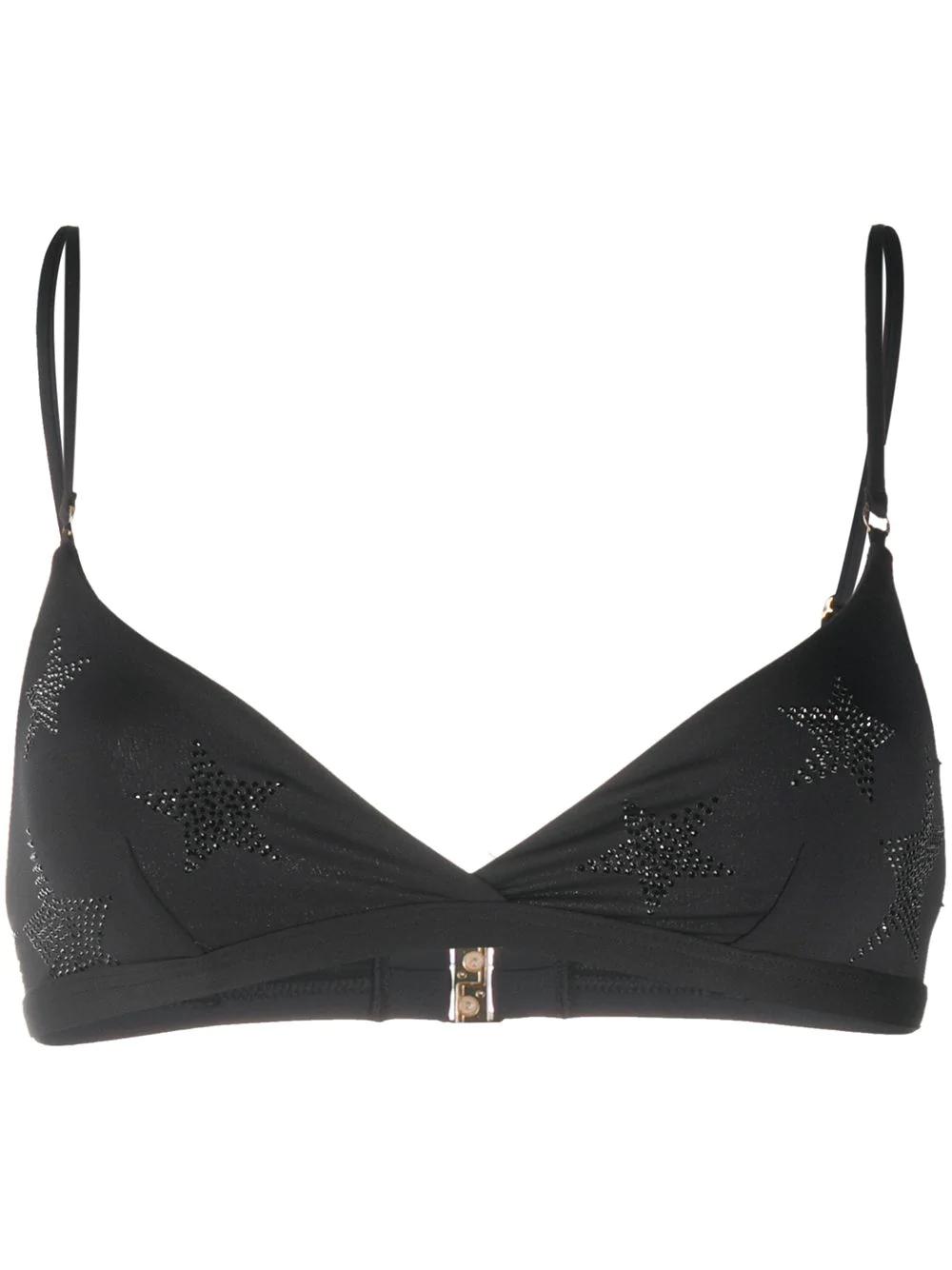 crystal-star triangle bikini top by STELLA MCCARTNEY