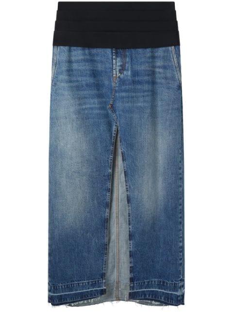 denim maxi skirt by STELLA MCCARTNEY
