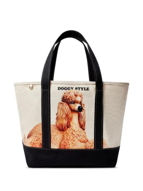 dog-print tote bag by STELLA MCCARTNEY