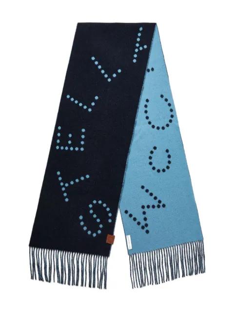 dotted fringed scarf by STELLA MCCARTNEY