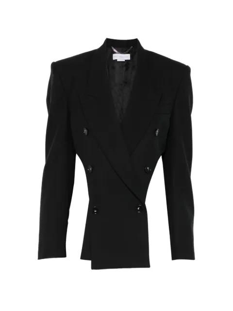 double-breasted cut-out blazer by STELLA MCCARTNEY