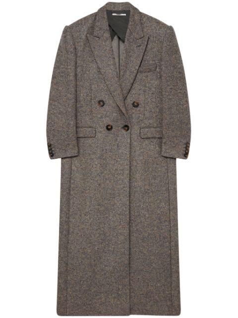 double-breasted long coat by STELLA MCCARTNEY
