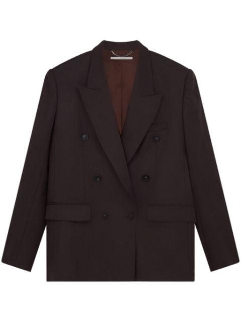 double-breasted wool blazer by STELLA MCCARTNEY